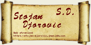 Stojan Đorović vizit kartica